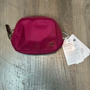 NWT lululemon Everywhere belt bag nano *berry rumble & gold*